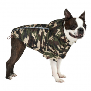 Camouflage Rainstorm Rain Coat Urban Pup