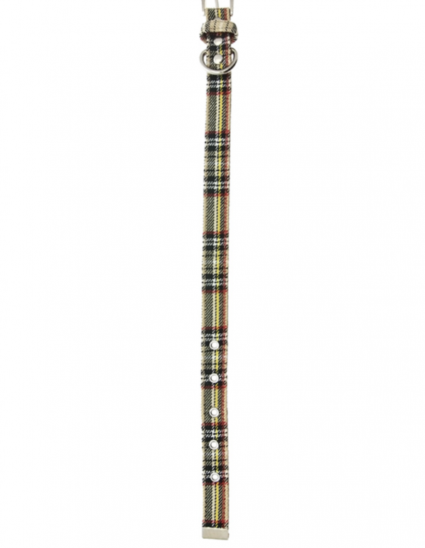 Brown Tartan Collar by Urban Pup