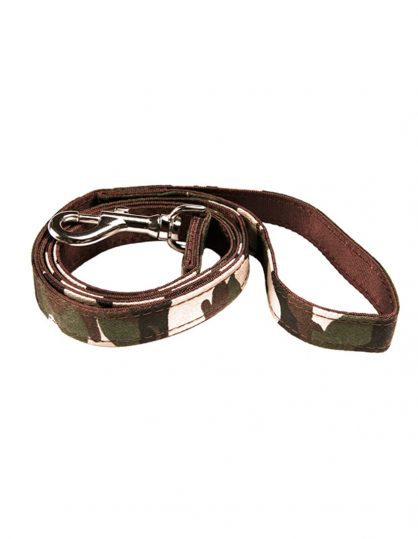 Camouflage Fabric Collar & Lead Set Urban Pup