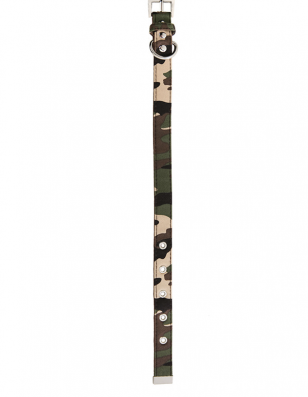Camouflage Fabric Collar & Lead Set Urban Pup