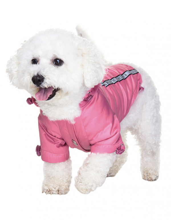 Pink Rainstorm Rain Coat Urban Pup