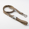 Caramel Checked Herringbone Lead