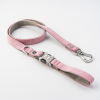Pink Checked Tweed Lead