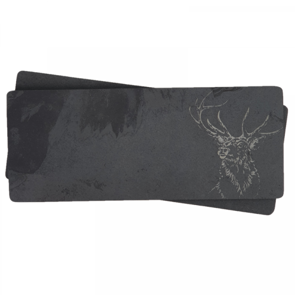 STAG SLATE SERVING TRAYS 4 PACK Regular price £35.00