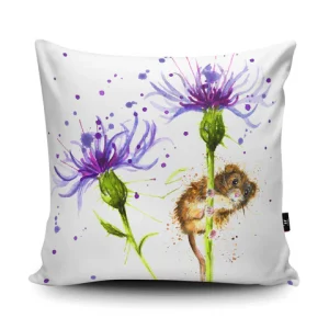 Wraptious Cornflower Mouse Cushion