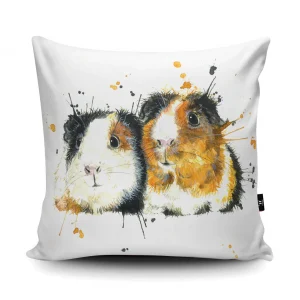 Wraptious Splatter Guinea Pigs Cushion