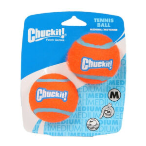 Chuckit! Tennis Ball 2 Pack Medium 6.5cm