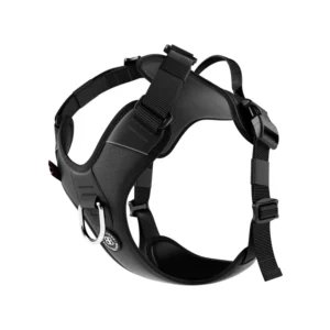 BullyBillows Hurricane Harness - Non Restrictive, With Handle, Adjustable & Reflective - All Breeds Black Sizes A,B,C,D,E