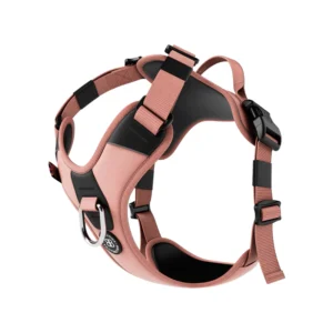BullyBillows Hurricane Harness - Non Restrictive, With Handle, Adjustable & Reflective - All Breeds Pink Size A,B,C,D,E