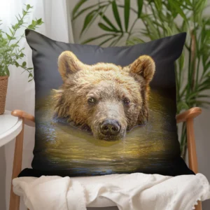 Wraptious Grizzly Dip Cushion