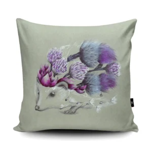 Wraptious Rustic Hedgehog Cushion